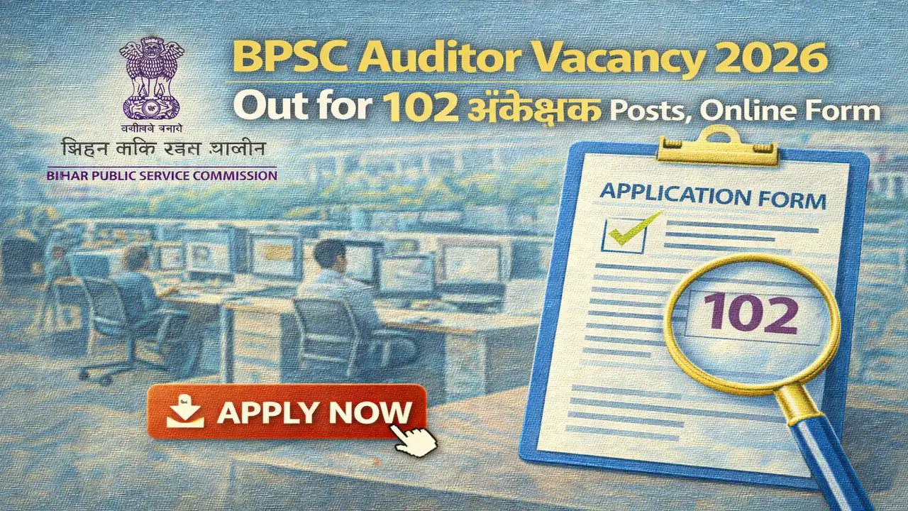 BPSC Auditor Vacancy 2026