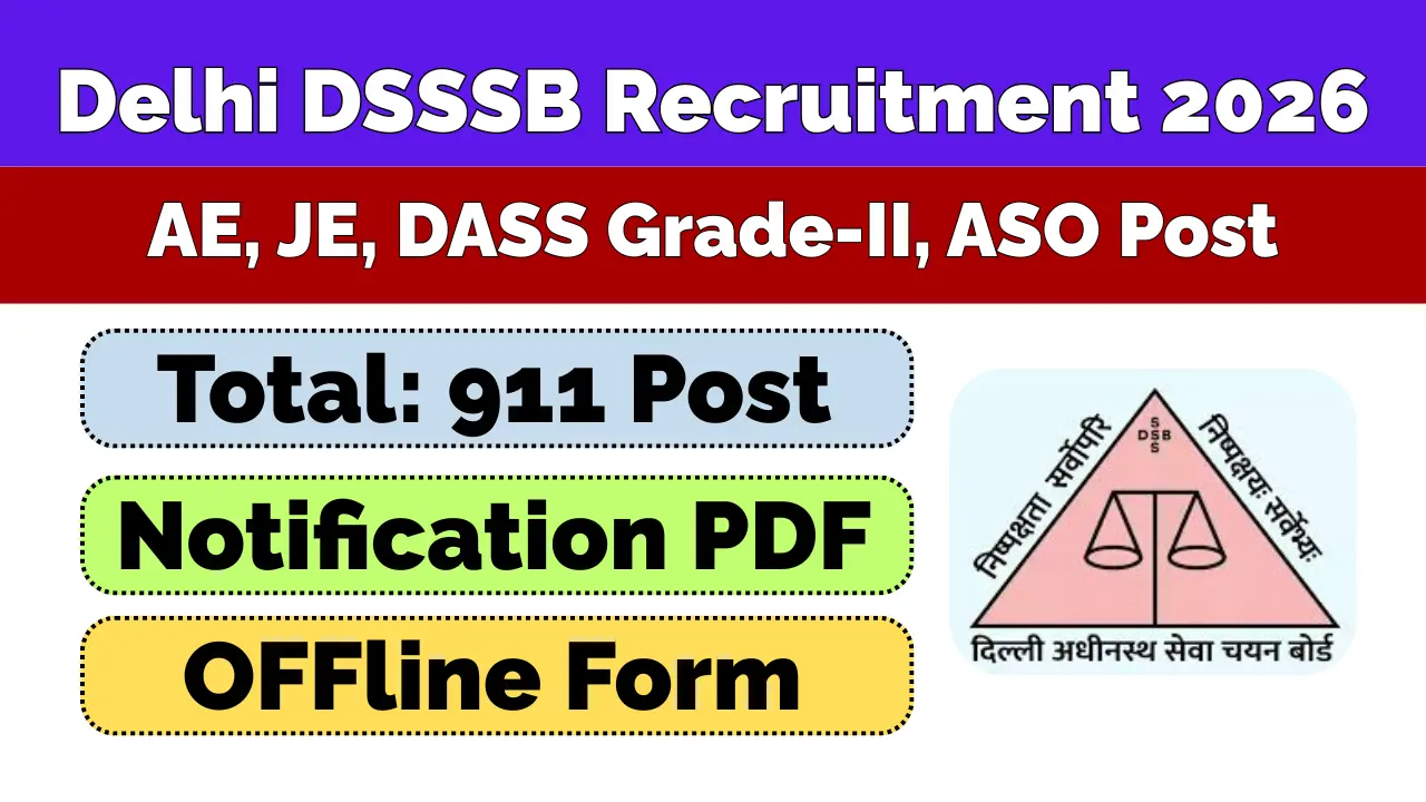 DSSSB DASS Grade 2 Notification Advt 01/2026