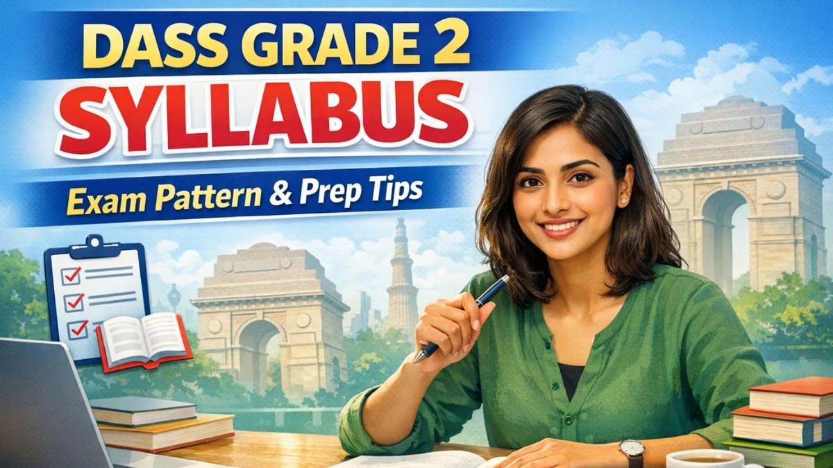 DSSSB DASS Grade 2 ASO Syllabus 2026