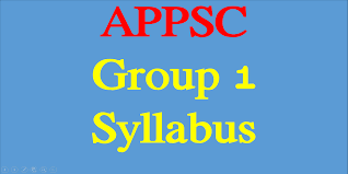 APPSC Group 1 Syllabus 2026