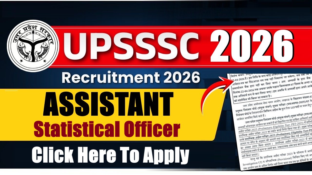 UPSSSC ASO Notification 2026
