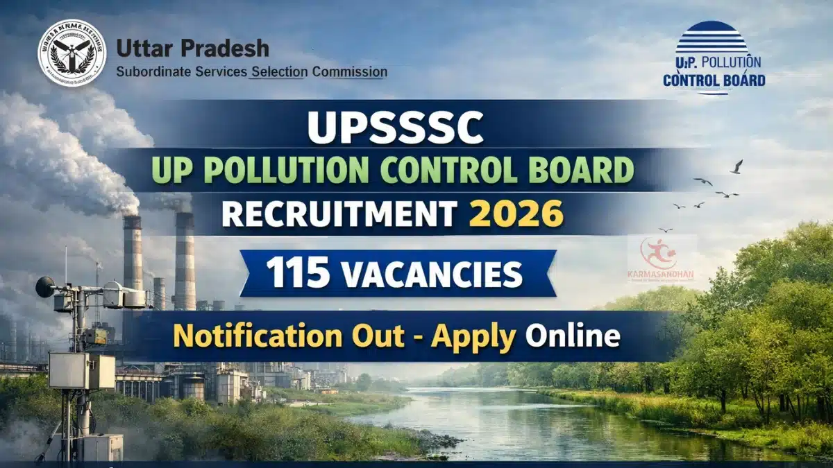 UPSSSC UP Pollution Control Board Recruitment 2026