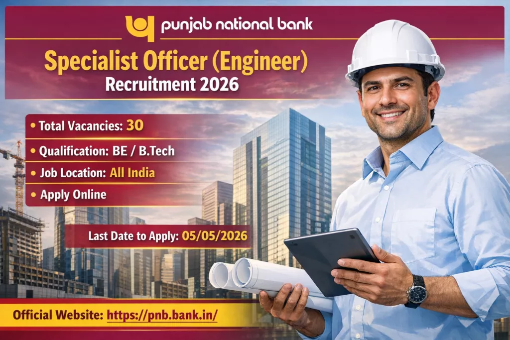 PNB SO Recruitment 2026