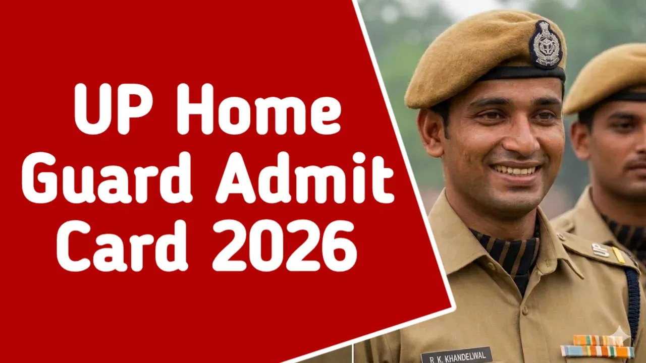 UP Home Guard Admit Card 2026 Out